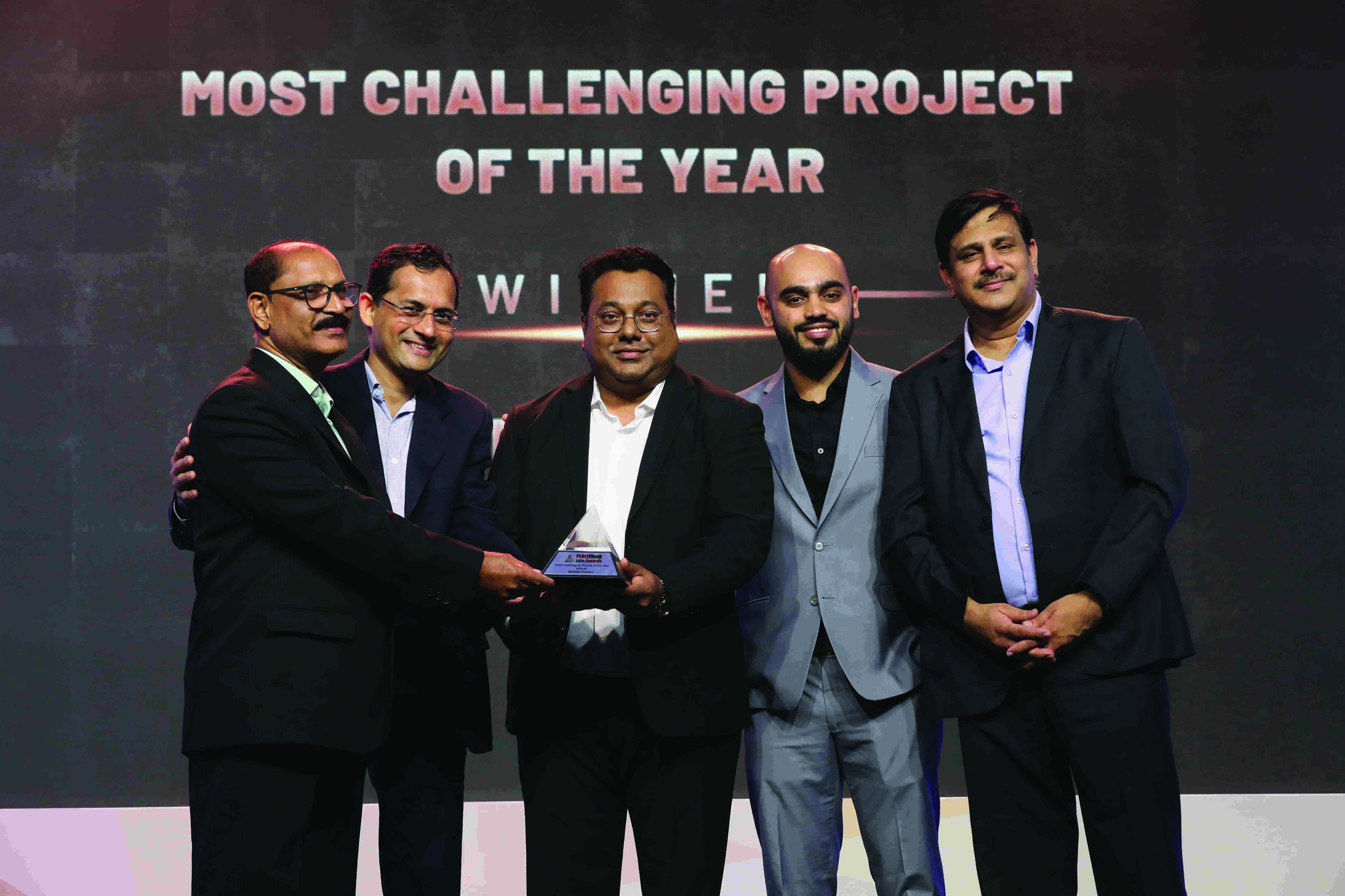 Category: Most Challenging Project of the Year Winner: Brillant